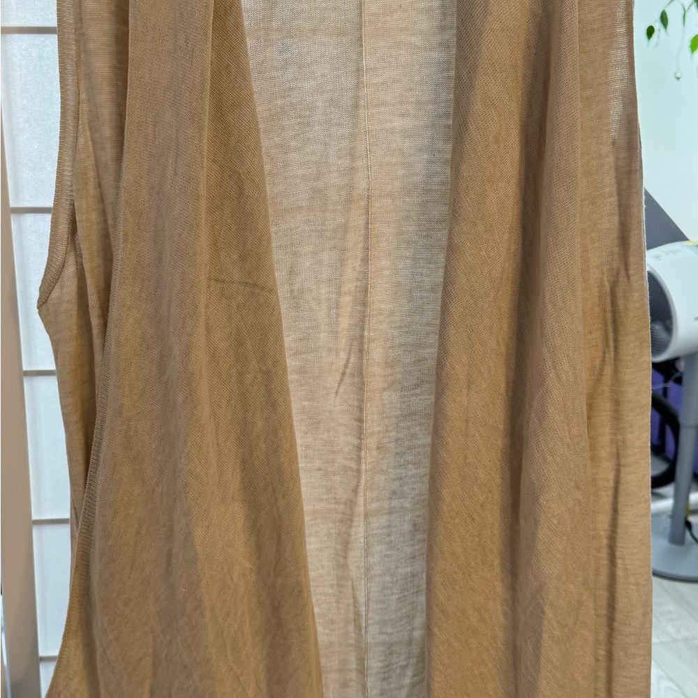Torrid Cream Open-Knit Vest